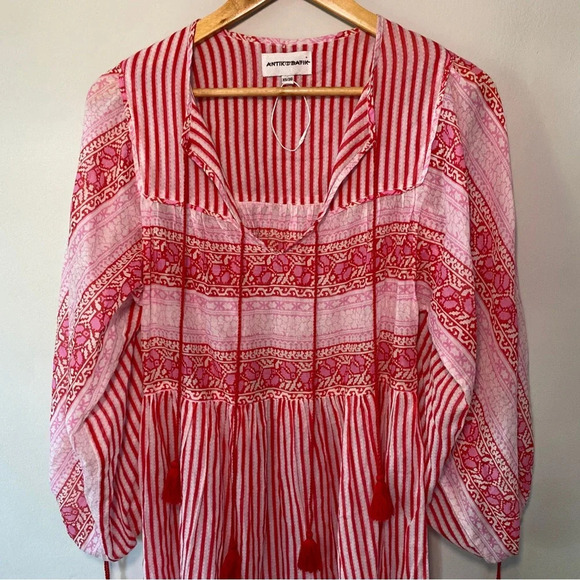 ANTIK BATIK amelie mini dress in pink Size XS NWOT - Picture 6 of 9